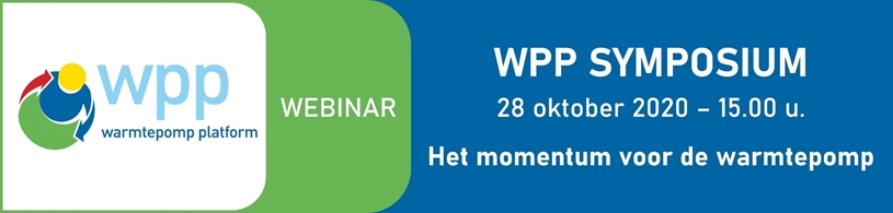 Webinar WPP symposium: het momentum voor de warmtepomp