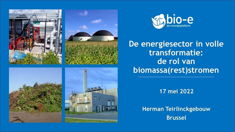 De energiesector in volle transformatie: de rol van biomassa(rest)stromen