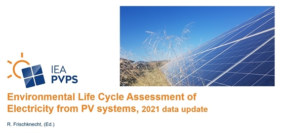 Nieuwe levenscyclusanalyse van zonnestroom uit PV-panelen