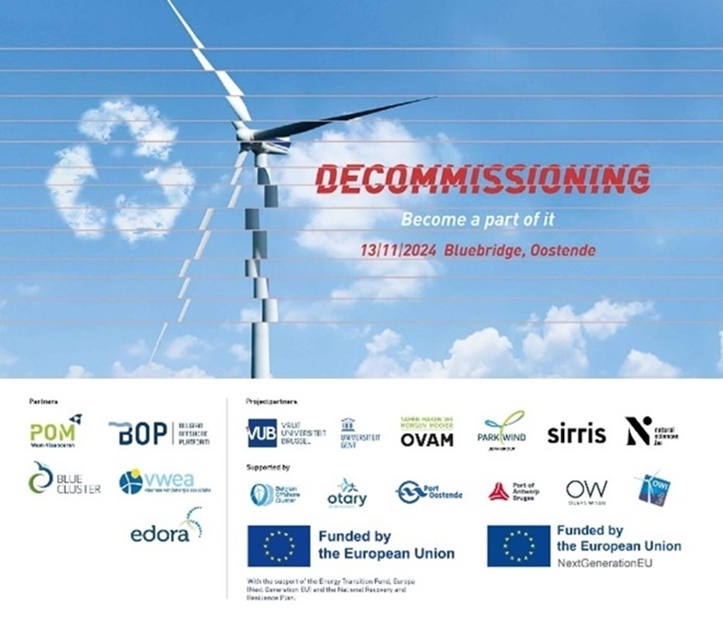 “Decommissioning - Become a part of it” op 13 november