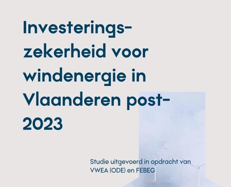 Investeringszekerheid voor windenergie in Vlaanderen post-2023