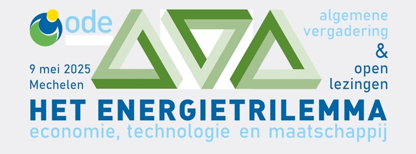 Algemene Vergadering ODE en open lezing 'Het energietrilemma' op 9 mei 2025