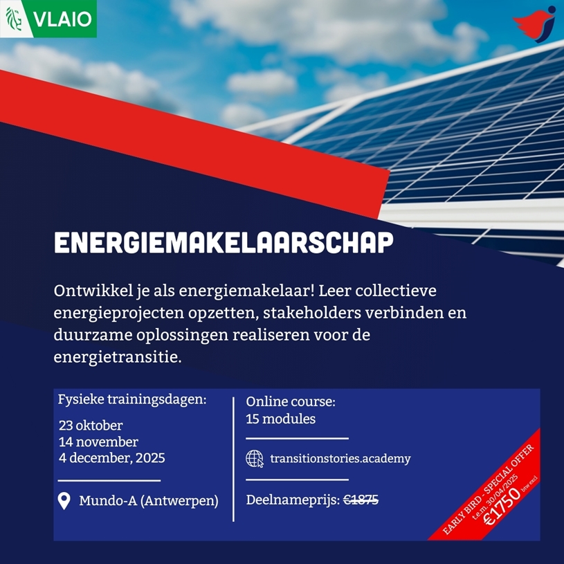 Opleiding: Energiemakelaar voor Lokale Energiebronnen 