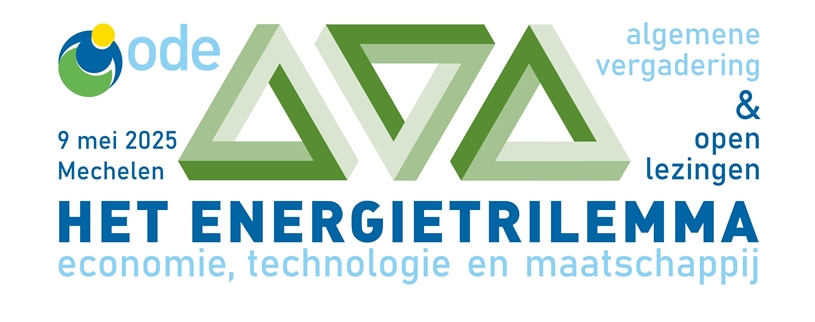 Algemene Vergadering ODE en open lezing 'Het energietrilemma' op 9 mei 2025