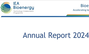 IEA Bioenergy publiceert jaarlijks rapport