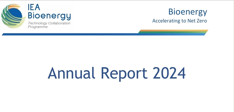 IEA Bioenergy publiceert jaarlijks rapport