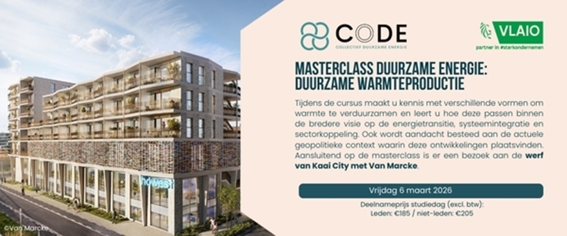 Masterclass duurzame energie: duurzame warmteproductie