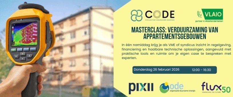 Masterclass: Verduurzaming van appartementsgebouwen