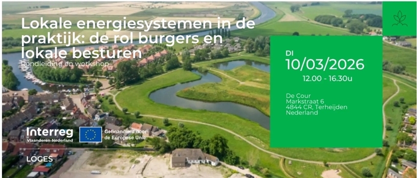 Workshop LOGES: Lokale energiesystemen in de praktijk - De rol van burgers en lokale besturen