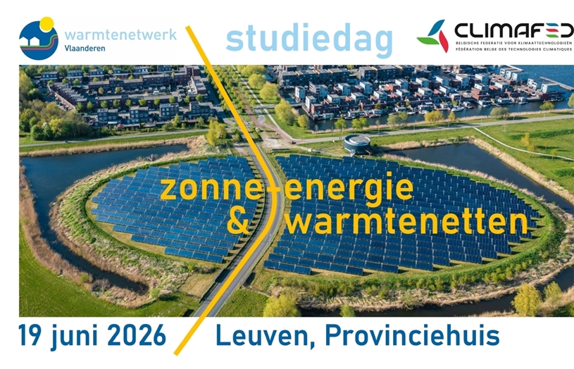 Studiedag zonne-energie en warmtenetten