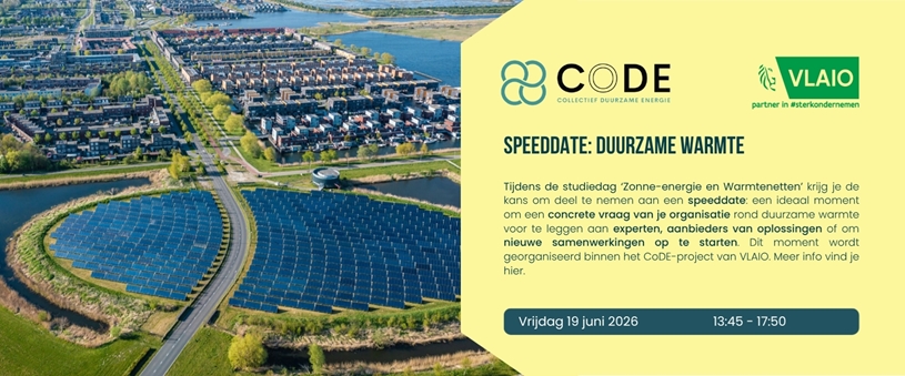 Speeddate: duurzame warmte