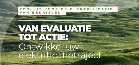 VBO publiceert toolkit voor elektrificatie van bedrijven