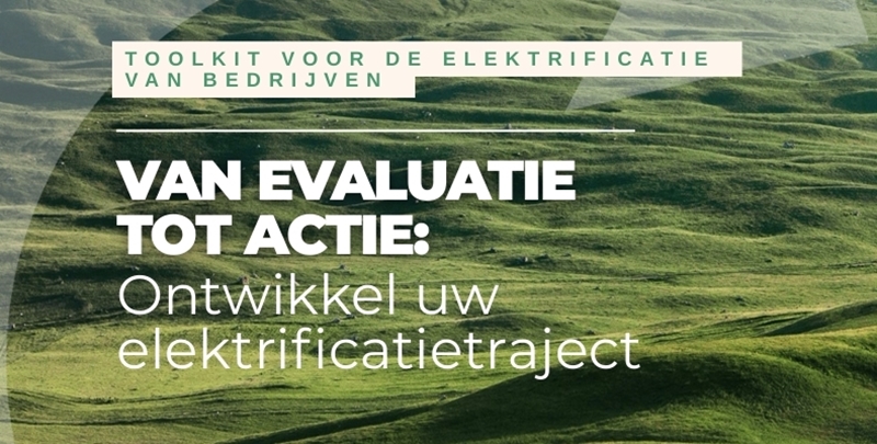 VBO publiceert toolkit voor elektrificatie van bedrijven