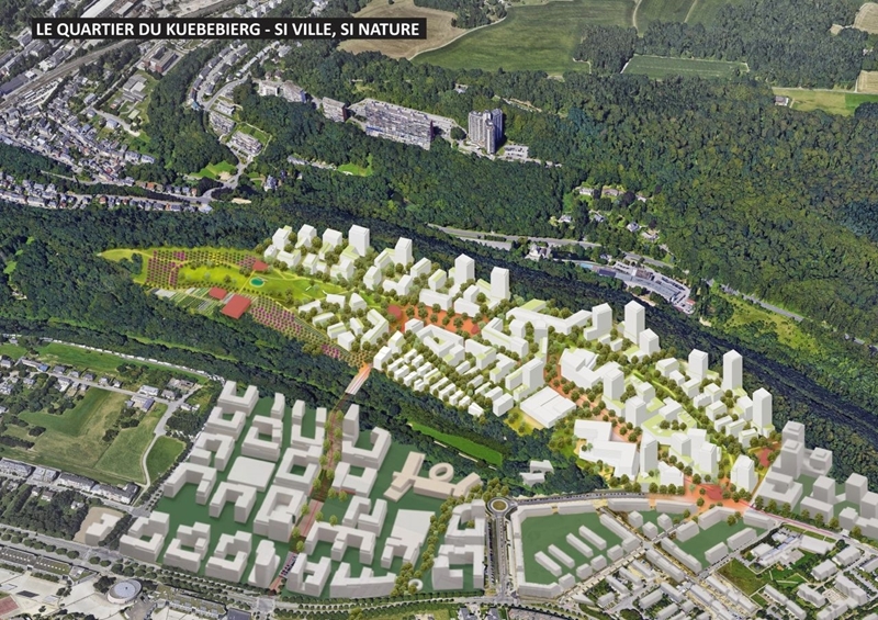 Warmtenet Kuebebierg (Luxemburg): expertise van Belgische bedrijven