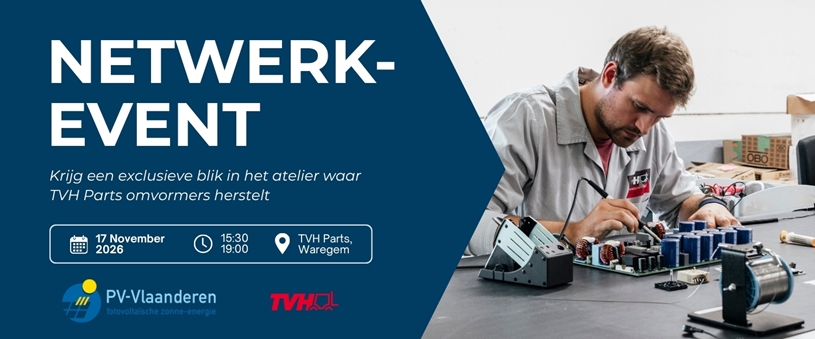 Netwerkevent PV-Vlaanderen: een blik achter de schermen bij TVH Parts