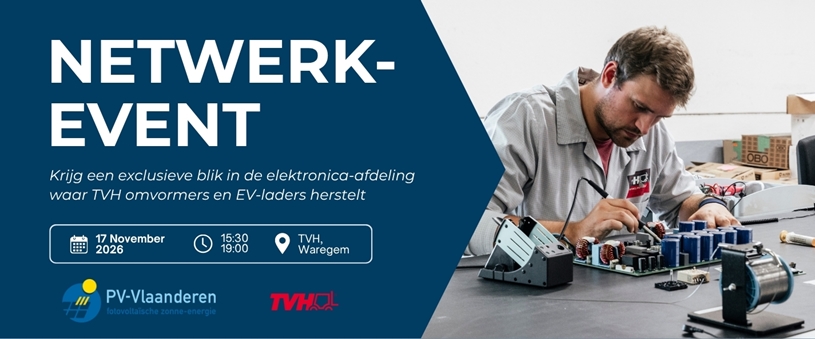 Netwerkevent PV-Vlaanderen: een blik achter de schermen bij TVH